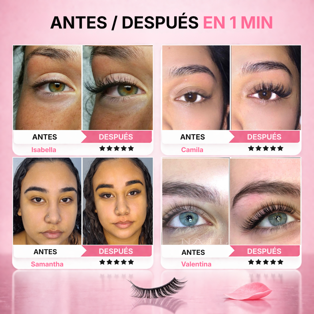 Pestañas perfectas en segundos